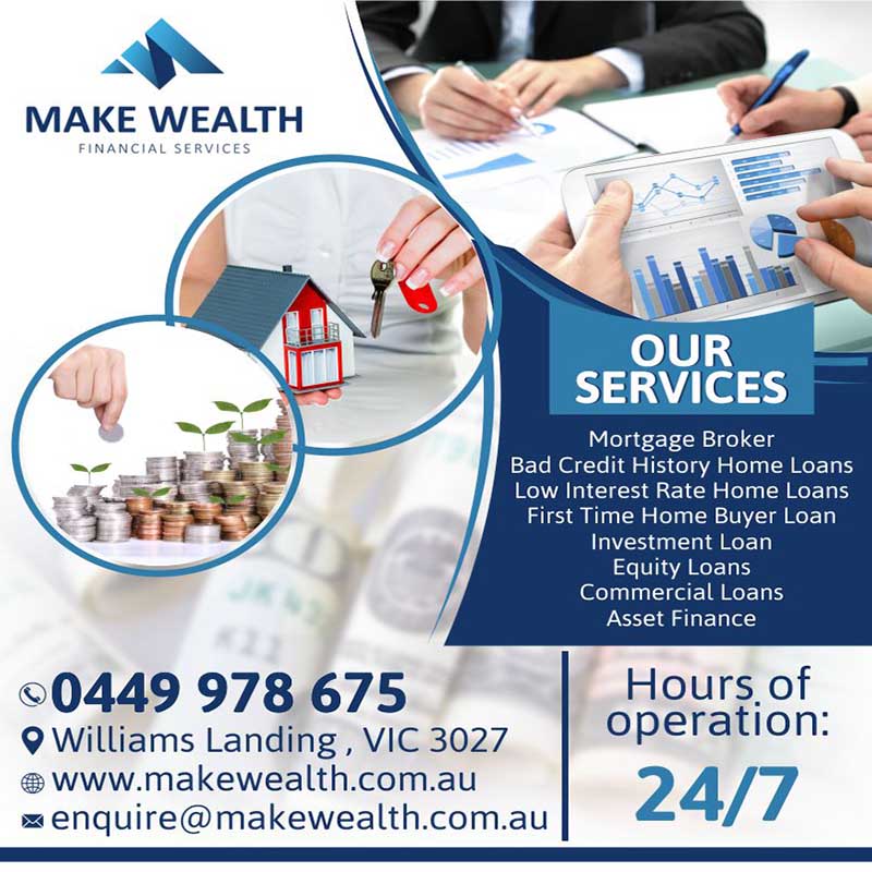 Make Wealth Financial Services | Commercial loan broker in Melbourne